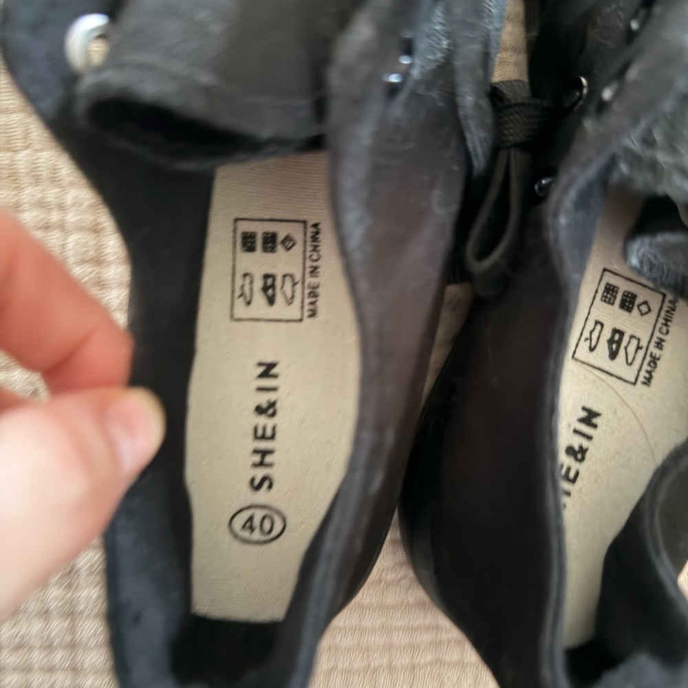 SHEIN platform black converse - Picture 4 of 4